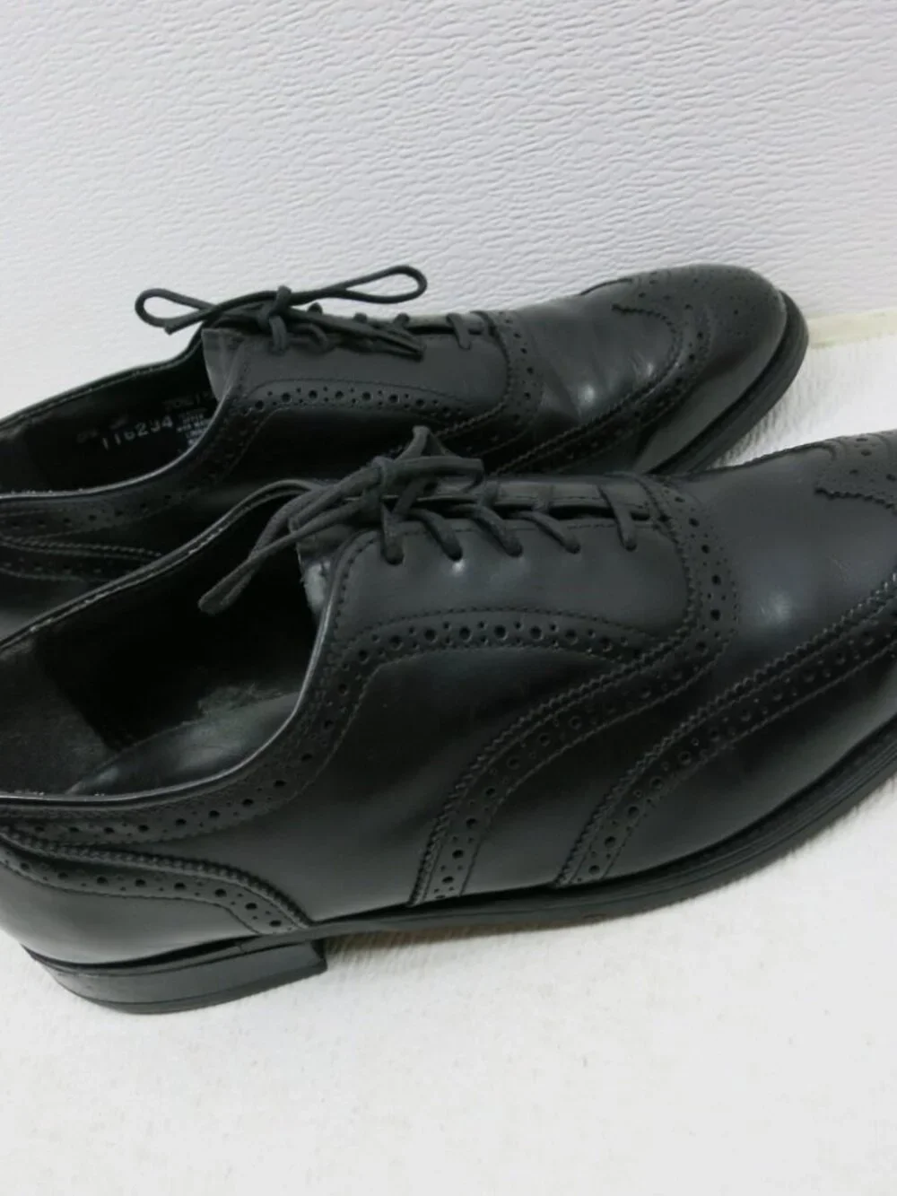 Nunn Bush Brogue Leather Dress Wingtip Men's Footwear Shoes Oxfords 9.5 EEE